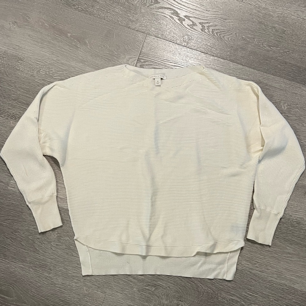 Chelsea & Violet Cream Sweater | Medium